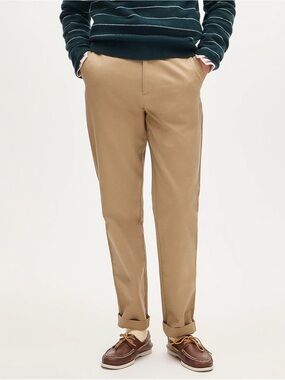 J. Crew Broken-In Straight Chino Pants Slacks Men’s 34x30 Khaki CD466 NWT #2618